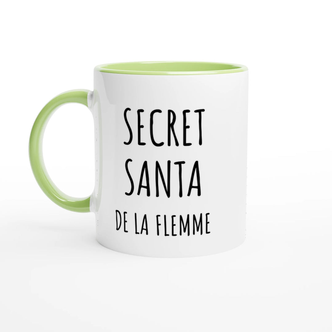 Mug " secret santa de la flemme" - MoodElle