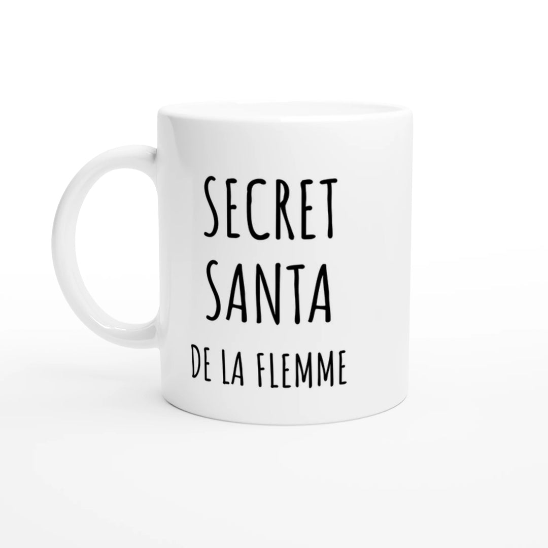 Mug " secret santa de la flemme" - MoodElle