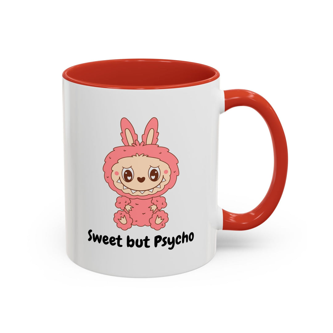 Mug Sweet but Psycho – Tasse Kawaii Drôle – Cadeau Humoristique Original - MoodElle