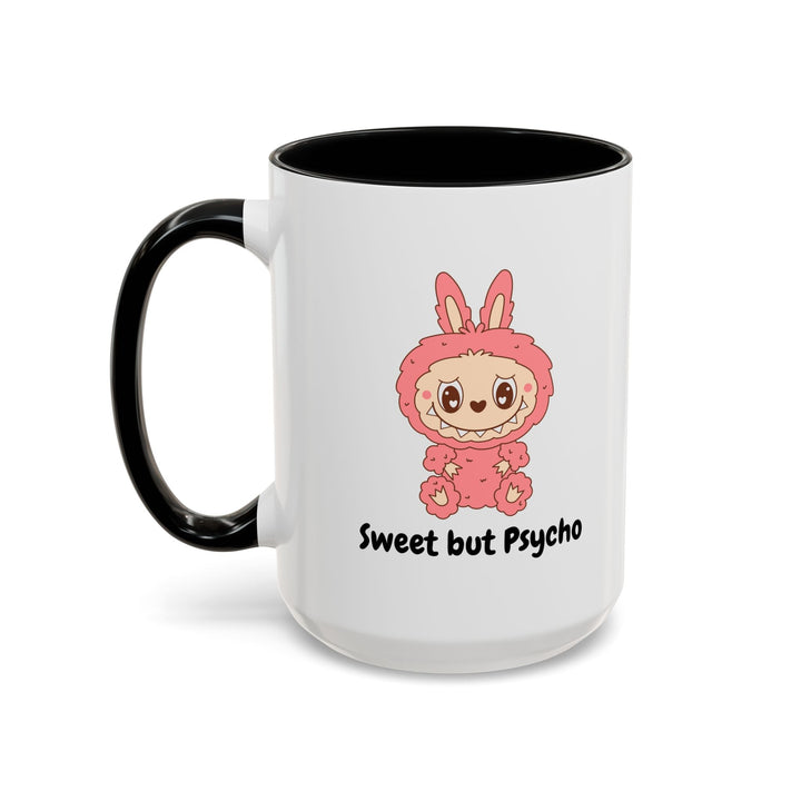 Mug Sweet but Psycho – Tasse Kawaii Drôle – Cadeau Humoristique Original - MoodElle