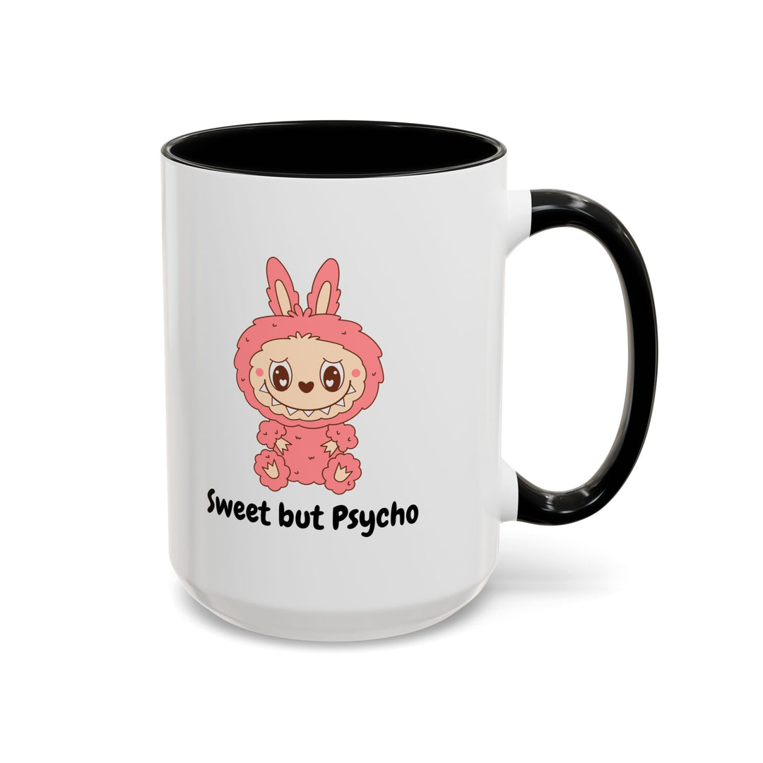 Mug Sweet but Psycho – Tasse Kawaii Drôle – Cadeau Humoristique Original - MoodElle