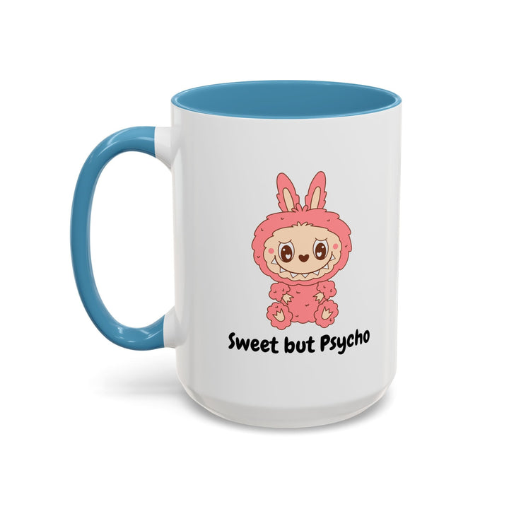 Mug Sweet but Psycho – Tasse Kawaii Drôle – Cadeau Humoristique Original - MoodElle