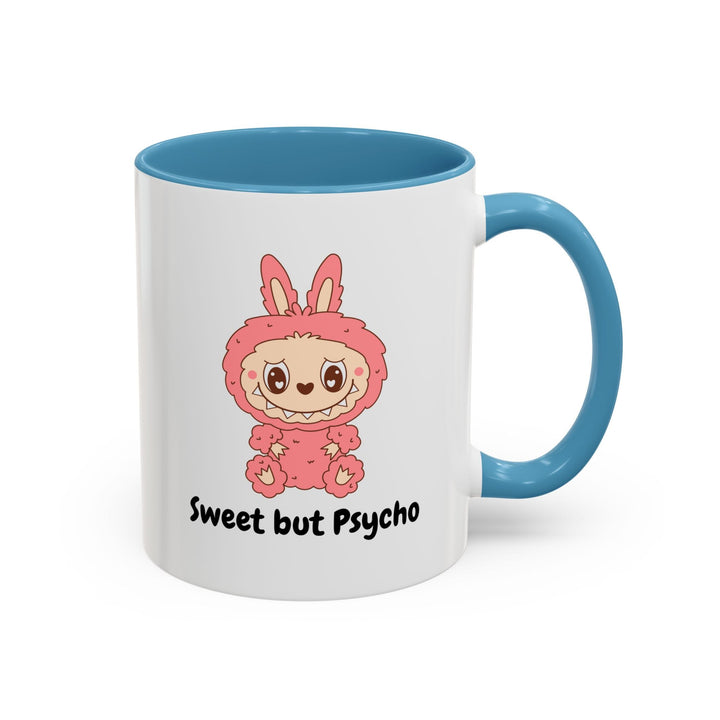 Mug Sweet but Psycho – Tasse Kawaii Drôle – Cadeau Humoristique Original - MoodElle