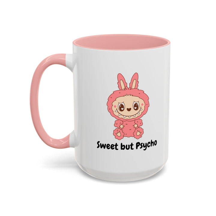 Mug Sweet but Psycho – Tasse Kawaii Drôle – Cadeau Humoristique Original - MoodElle