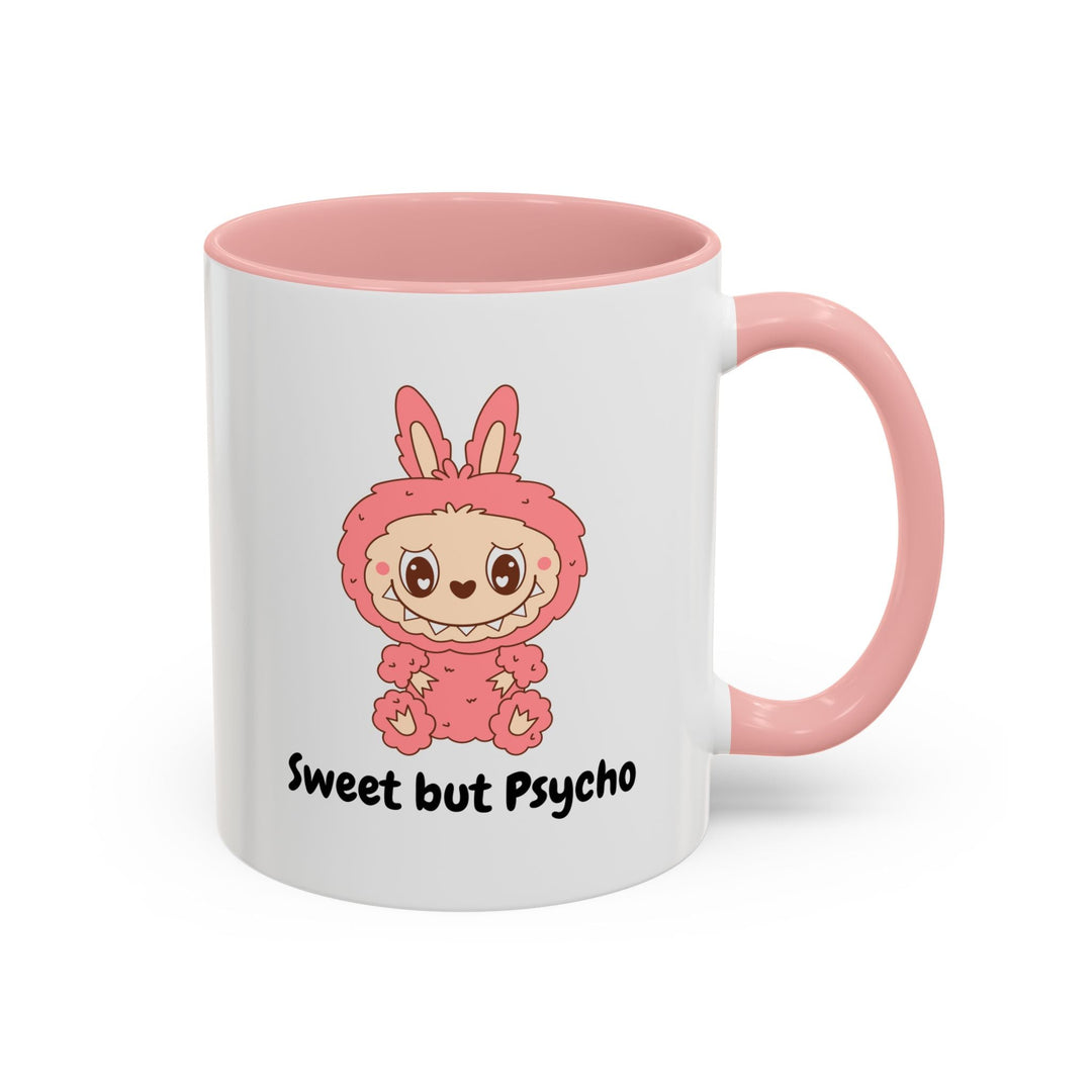 Mug Sweet but Psycho – Tasse Kawaii Drôle – Cadeau Humoristique Original - MoodElle