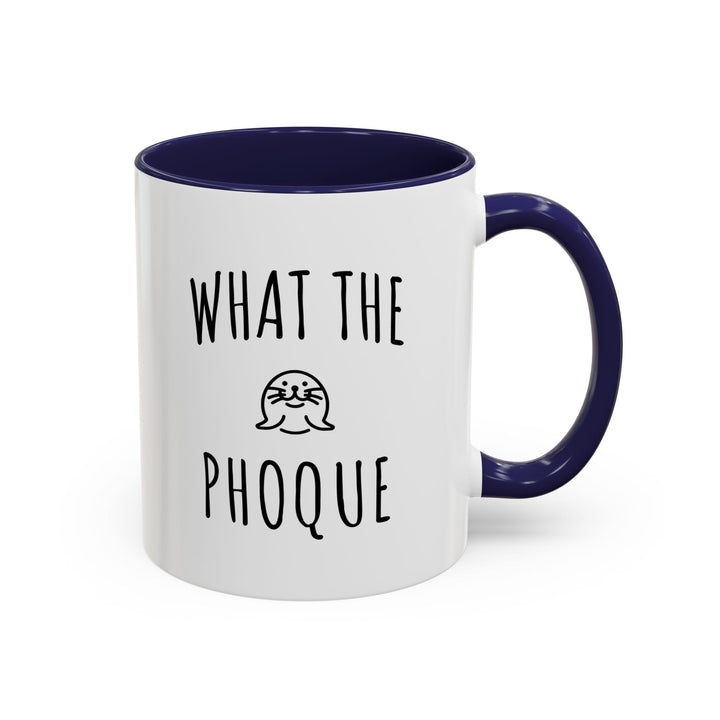 Mug "What The Phoque" – Tasse humour bilingue originale – Cadeau drôle et décalé - MoodElle