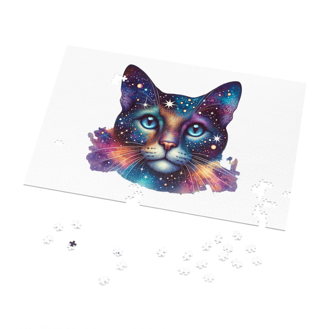 Puzzle chat galaxie – Casse - tête “Space Cat” 500/2000 pièces – Cadeau original pour amoureux des chats - MoodElle