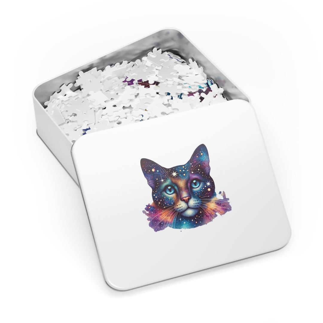 Puzzle chat galaxie – Casse - tête “Space Cat” 500/2000 pièces – Cadeau original pour amoureux des chats - MoodElle