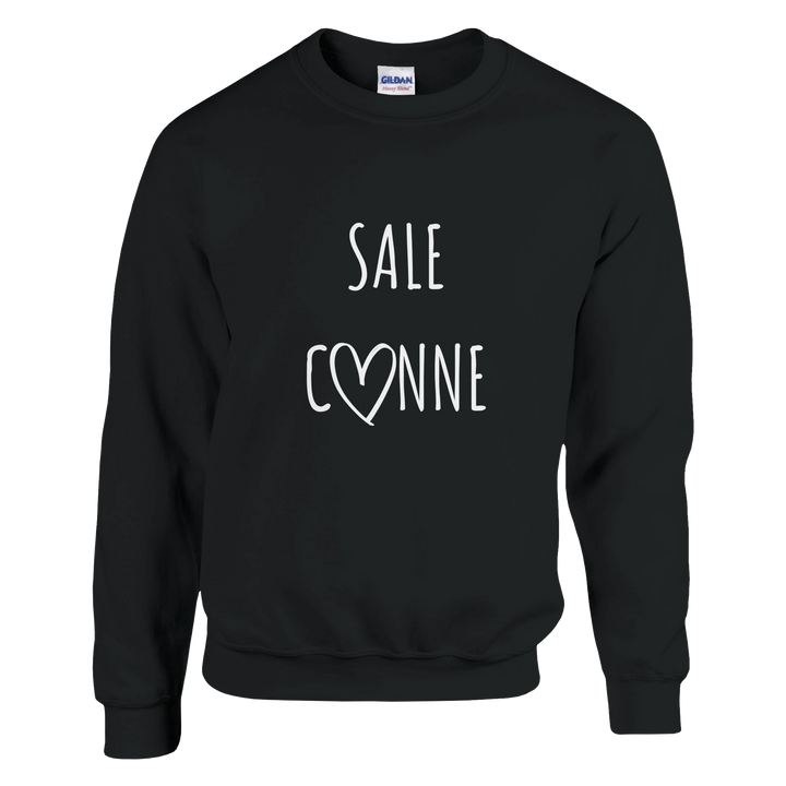 Sweat "Sale C3nne" | Symbole coeur - MoodElle