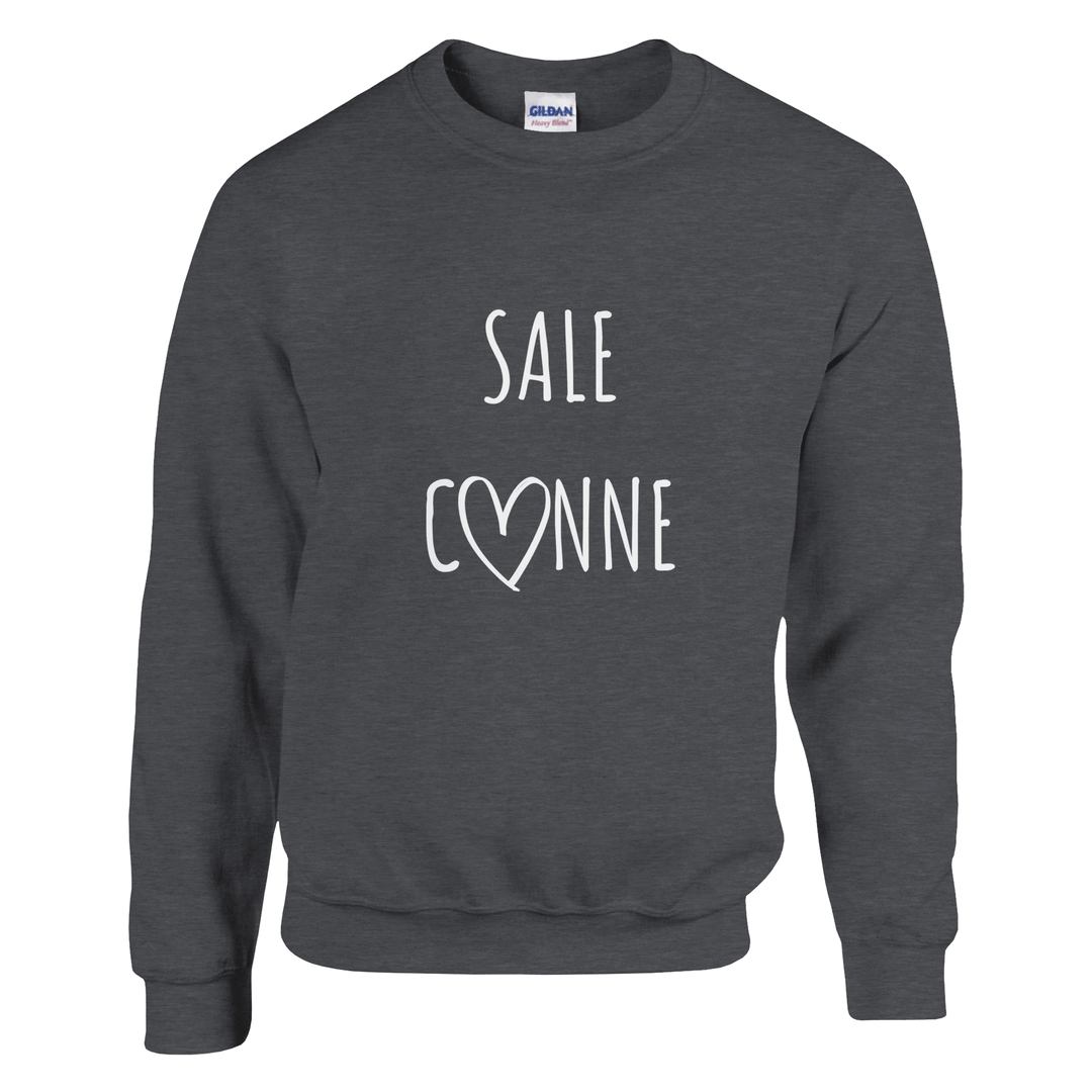 Sweat "Sale C3nne" | Symbole coeur - MoodElle