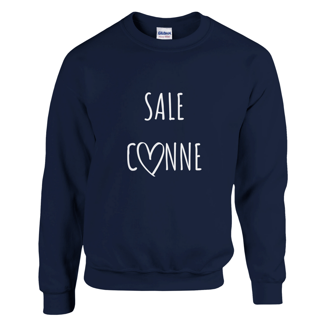 Sweat "Sale C3nne" | Symbole coeur - MoodElle