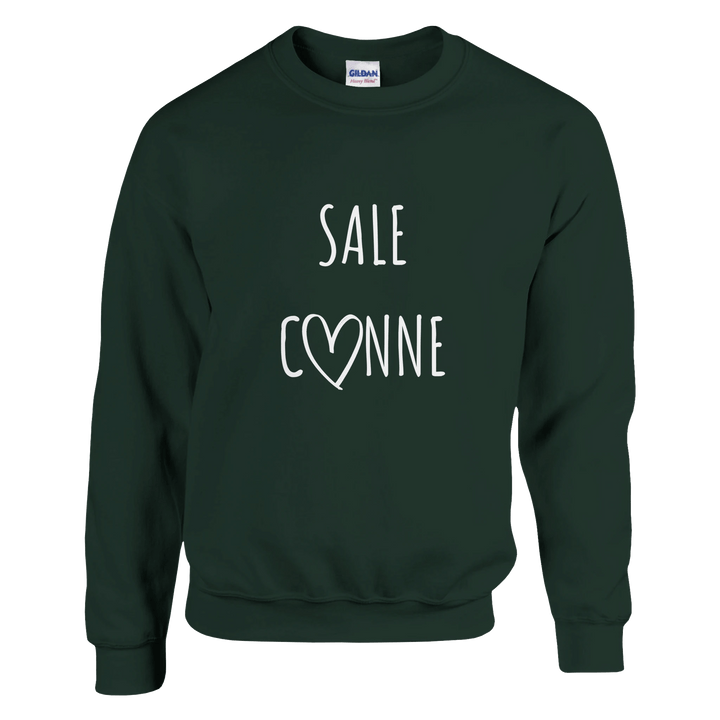 Sweat "Sale C3nne" | Symbole coeur - MoodElle