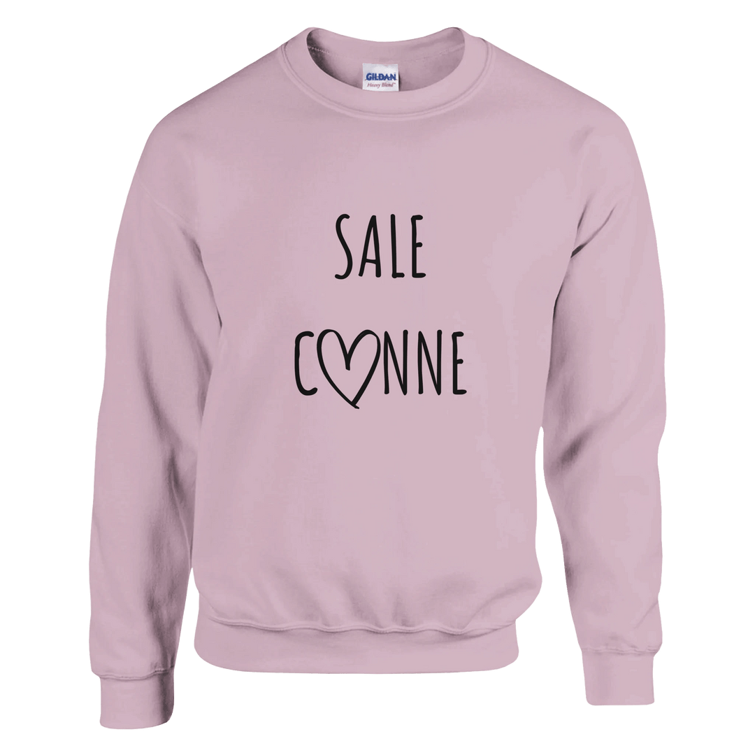 Sweat "Sale C3nne" | Symbole coeur - MoodElle