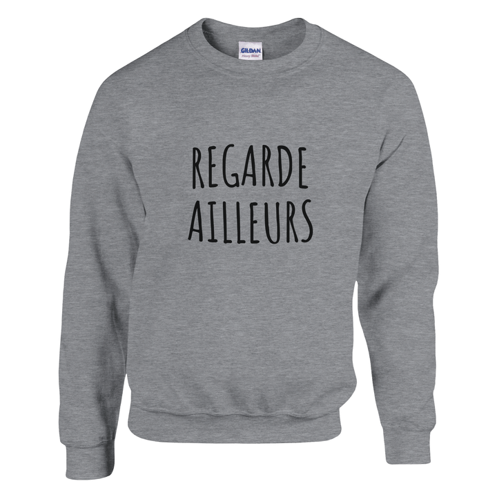 Sweatshirt "Regarde ailleurs" - MoodElle