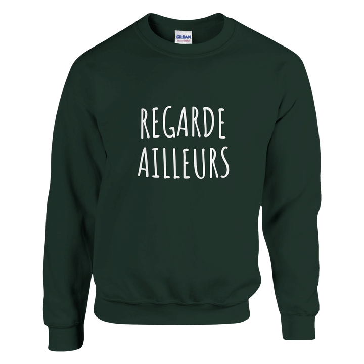 Sweatshirt "Regarde ailleurs" - MoodElle