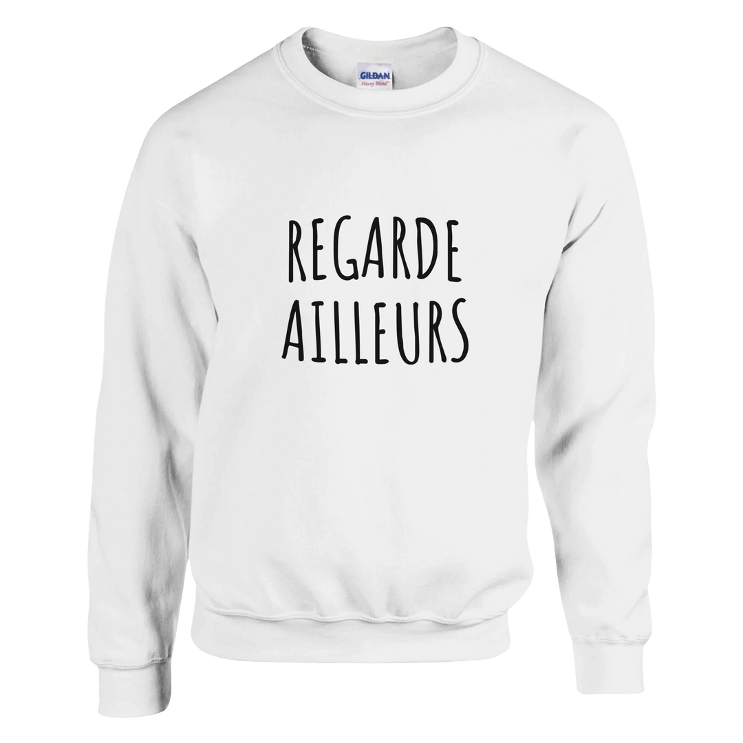 Sweatshirt "Regarde ailleurs" - MoodElle