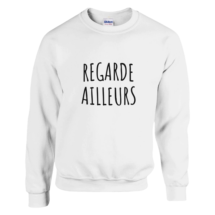 Sweatshirt "Regarde ailleurs" - MoodElle