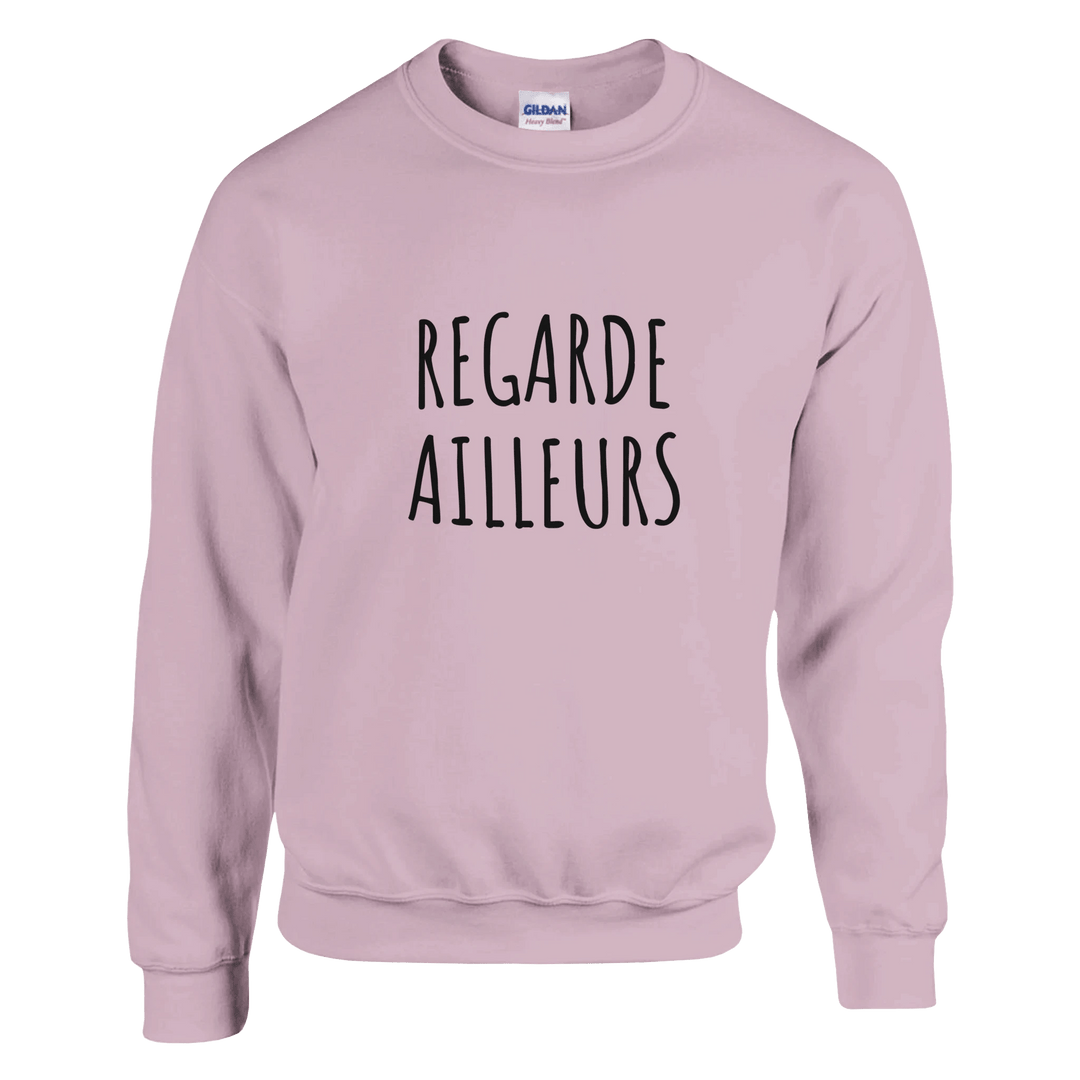Sweatshirt "Regarde ailleurs" - MoodElle