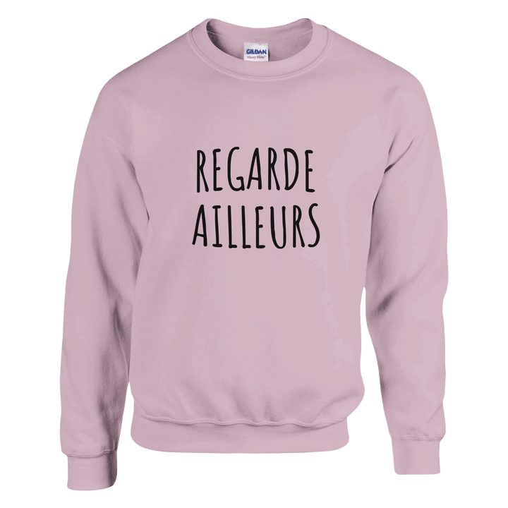 Sweatshirt "Regarde ailleurs" - MoodElle