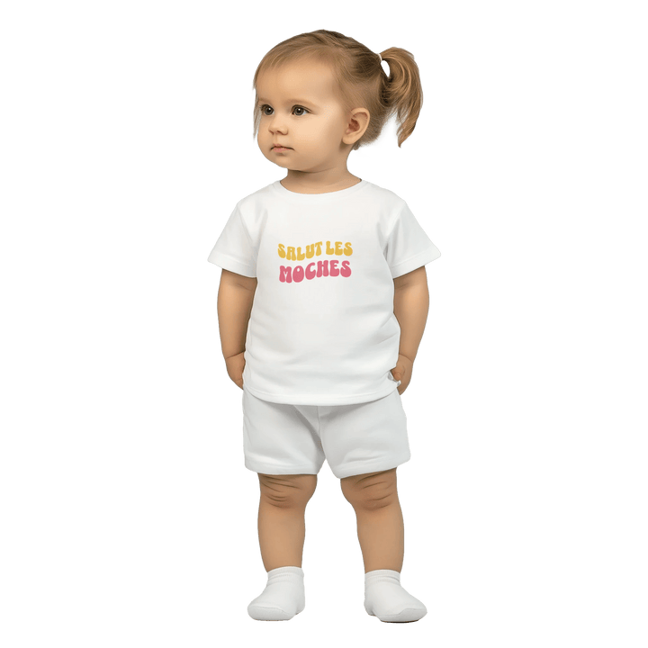 T-shirt enfant " Salut les moches" - MoodElle
