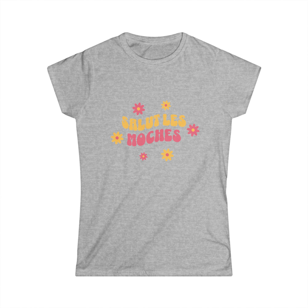 T-shirt femme “Salut les moches” – T - MoodElle