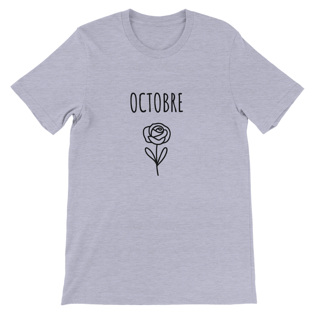 T-shirt " Octobre Rose" | Solidarité - MoodElle
