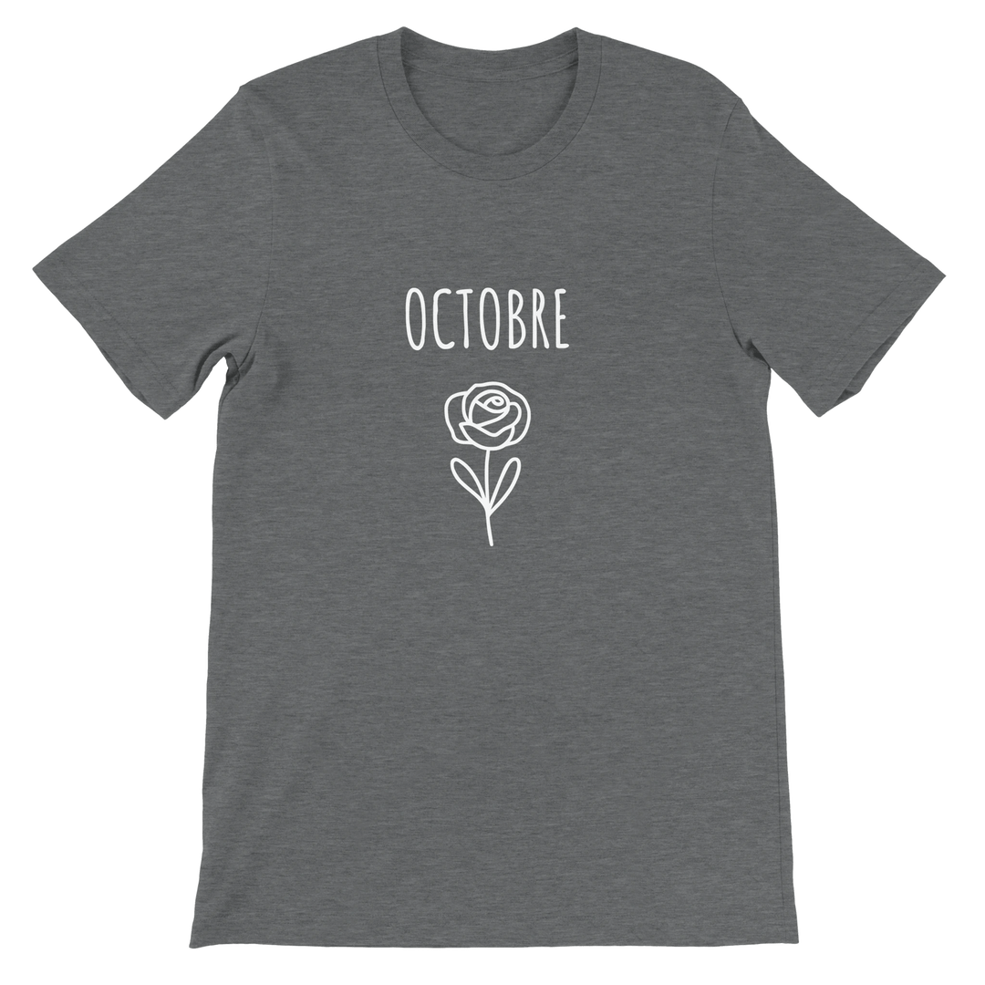 T-shirt " Octobre Rose" | Solidarité - MoodElle