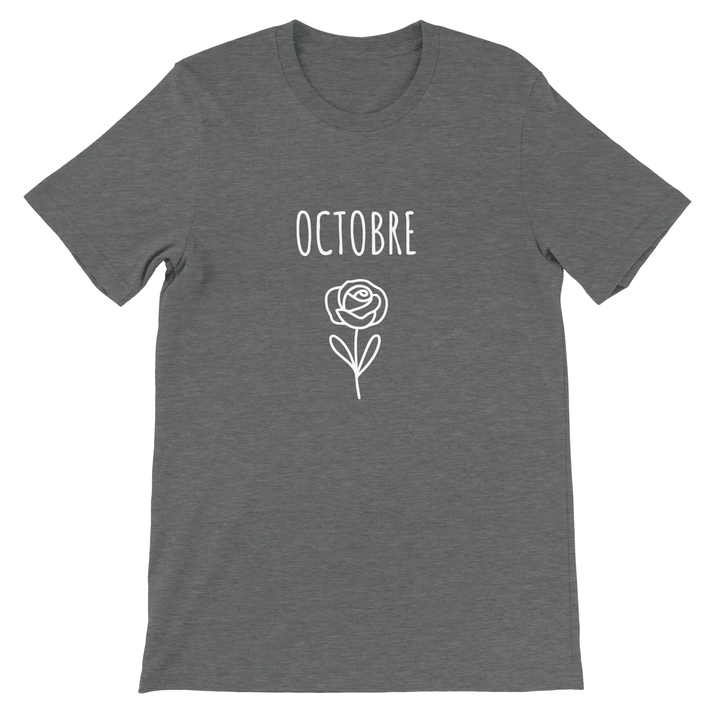 T-shirt " Octobre Rose" | Solidarité - MoodElle