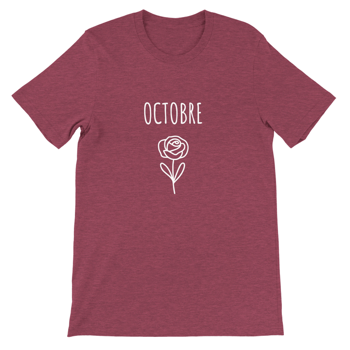 T-shirt " Octobre Rose" | Solidarité - MoodElle