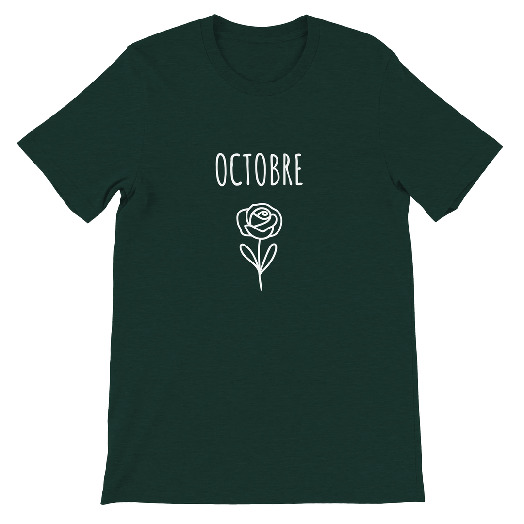 T-shirt " Octobre Rose" | Solidarité - MoodElle