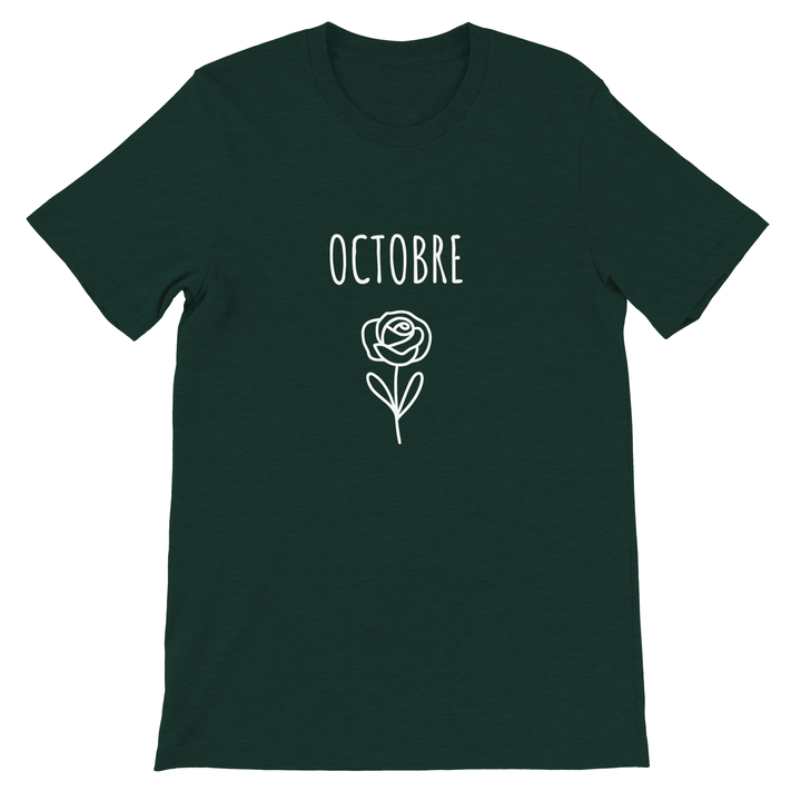T-shirt " Octobre Rose" | Solidarité - MoodElle