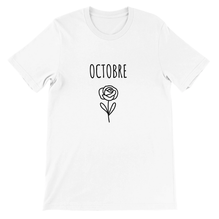 T-shirt " Octobre Rose" | Solidarité - MoodElle