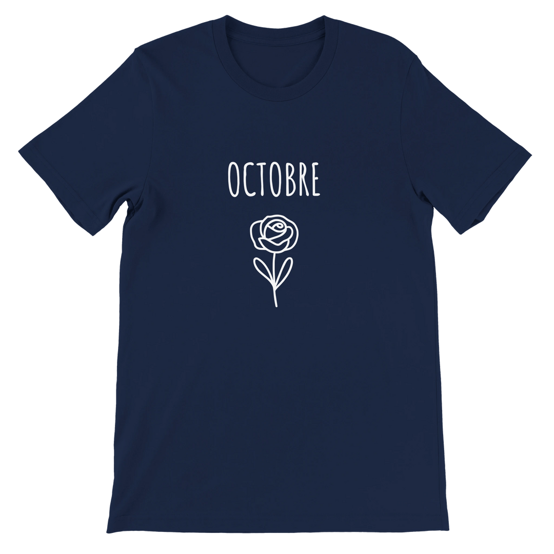 T-shirt " Octobre Rose" | Solidarité - MoodElle