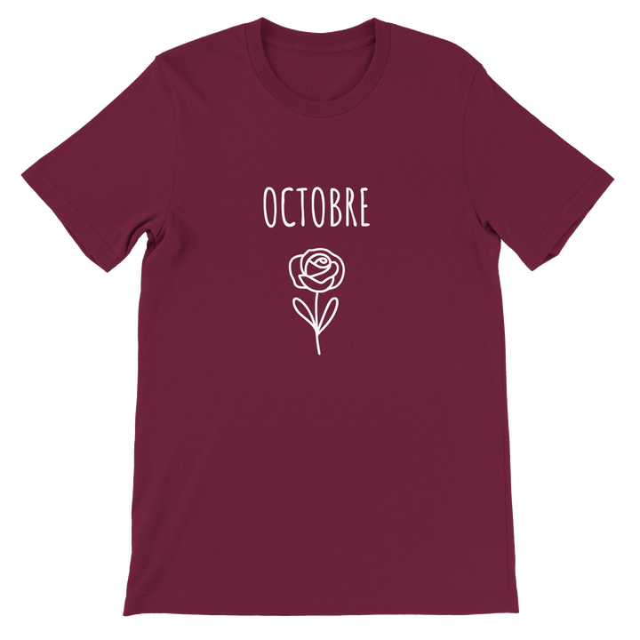 T-shirt " Octobre Rose" | Solidarité - MoodElle