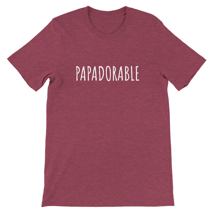 T-shirt "Papadorable" - MoodElle