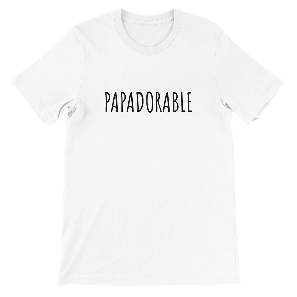 T-shirt "Papadorable" - MoodElle