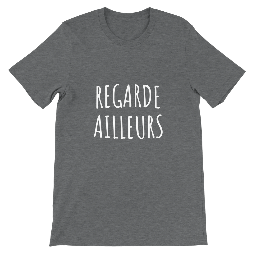 T-shirt "Regarde ailleurs" - MoodElle
