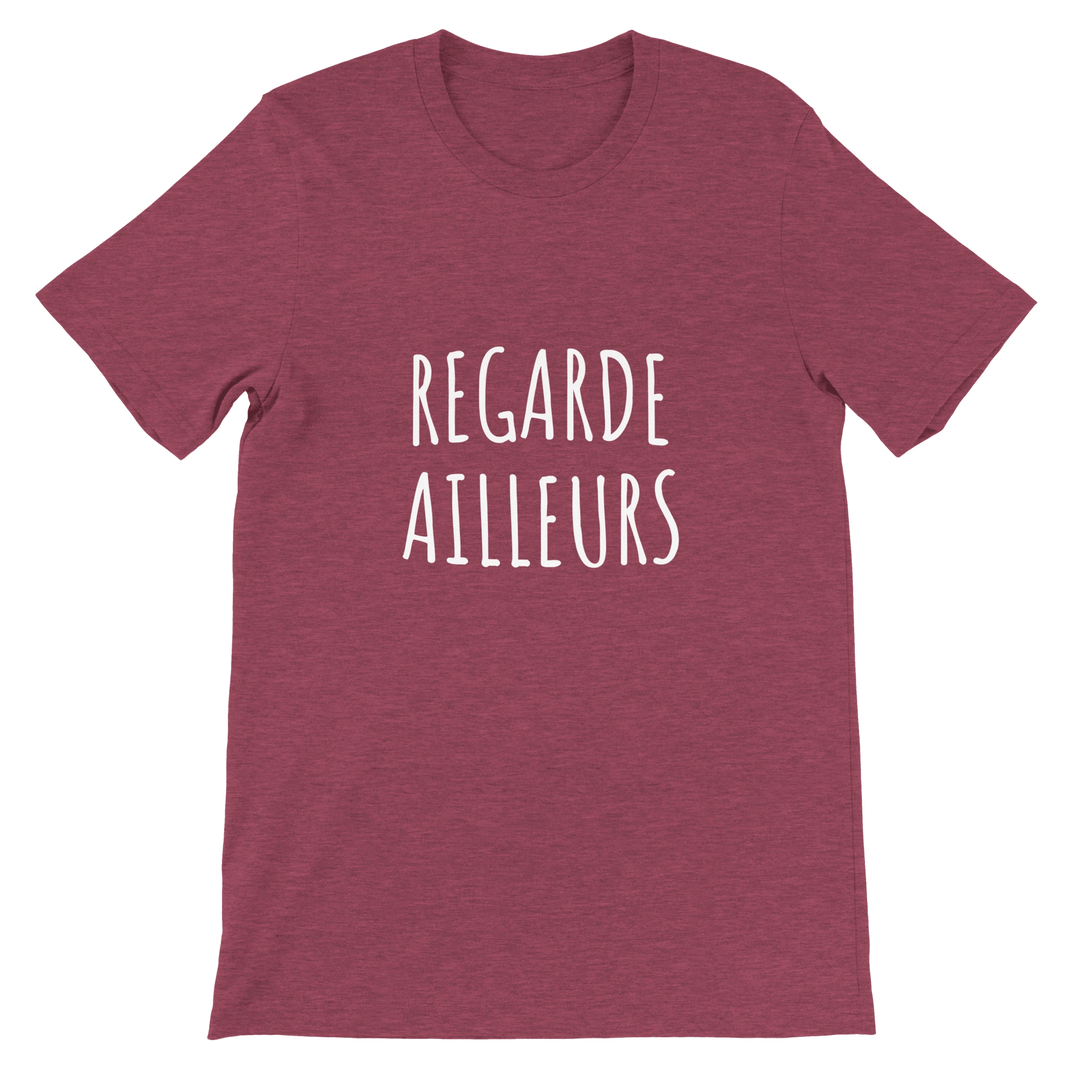 T-shirt "Regarde ailleurs" - MoodElle