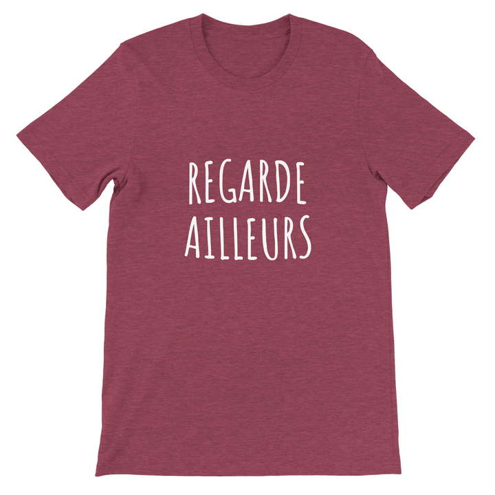 T-shirt "Regarde ailleurs" - MoodElle
