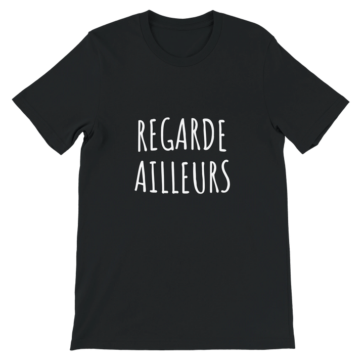 T-shirt "Regarde ailleurs" - MoodElle