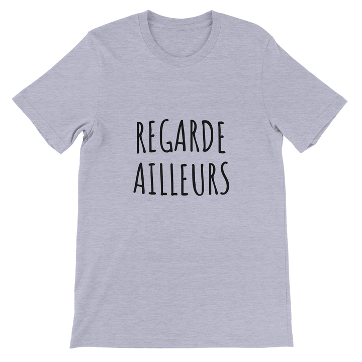 T-shirt "Regarde ailleurs" - MoodElle