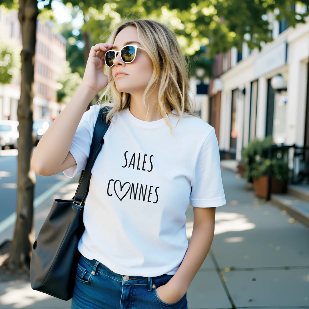 T-shirt "Sales C3nnes" - MoodElle