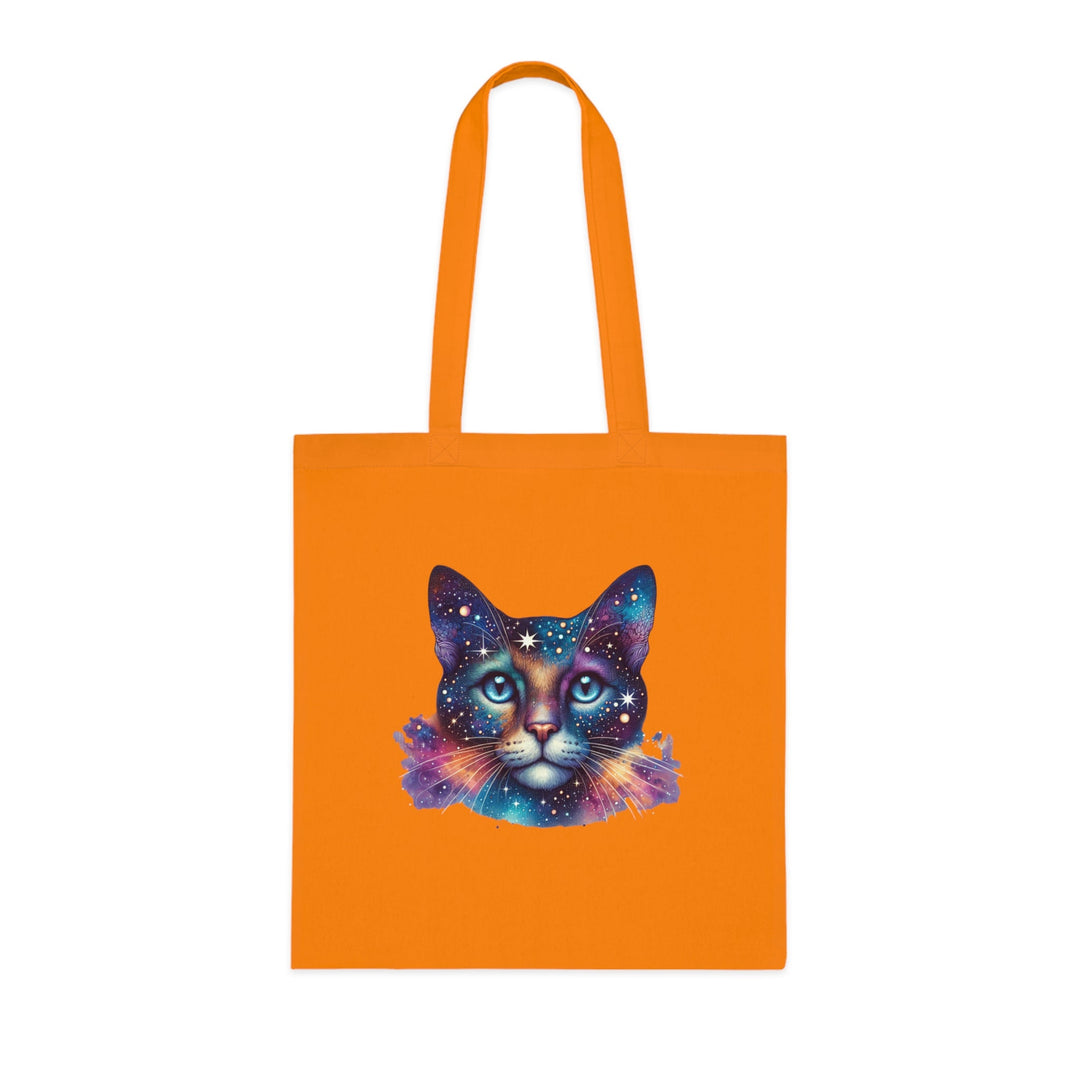 Tote bag chat galaxie – Sac coton “Space Cat” réutilisable – Cabas écolo cadeau amoureux des chats - MoodElle